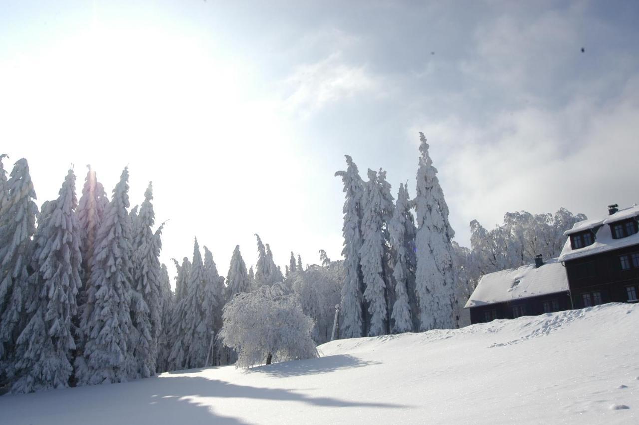 Hotel Und Berggasthof Spiessberghaus Friedrichroda Esterno foto